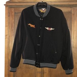 Harley varsity jacket XXL